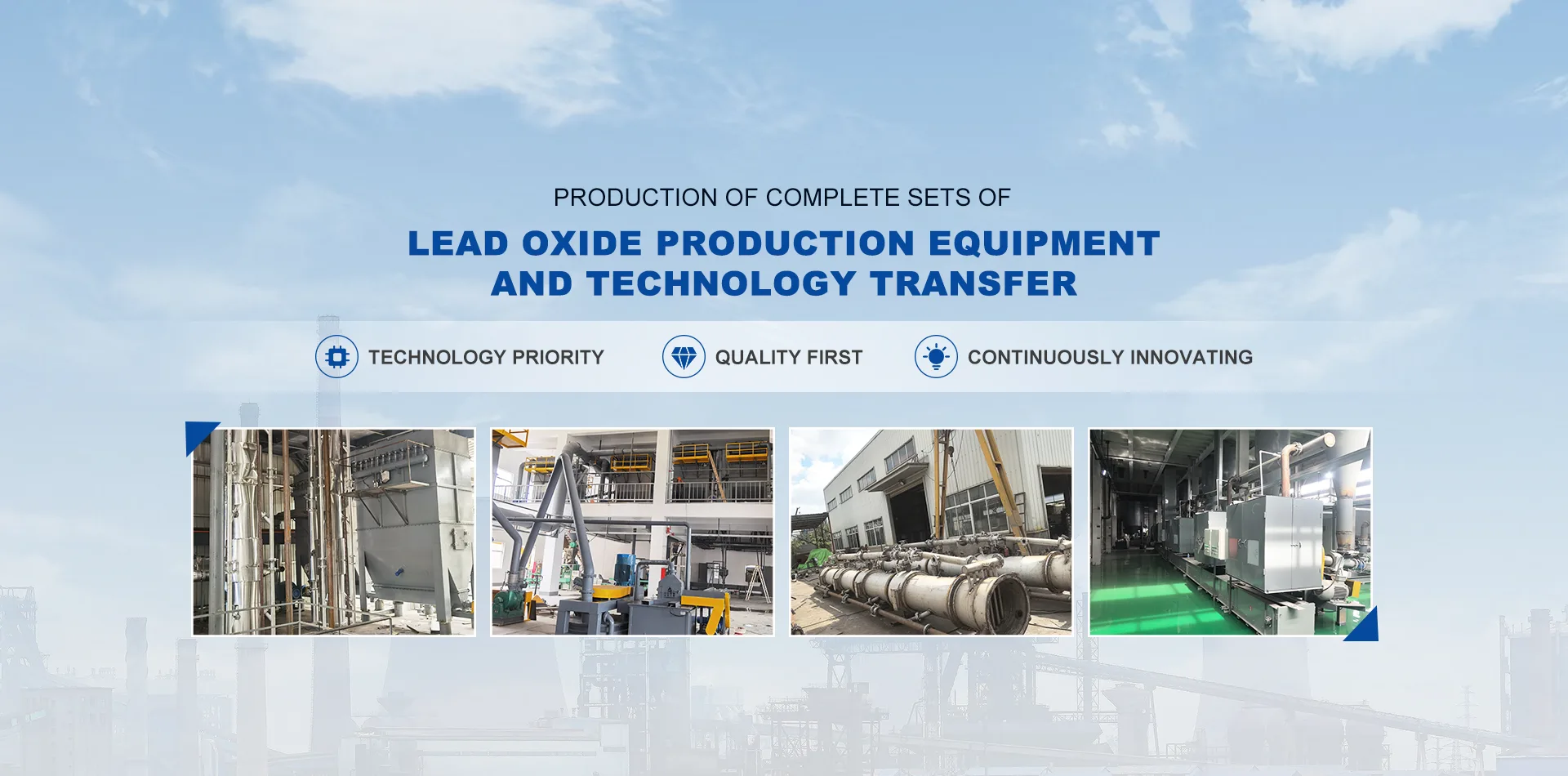China Red Lead Production Line Hersteller